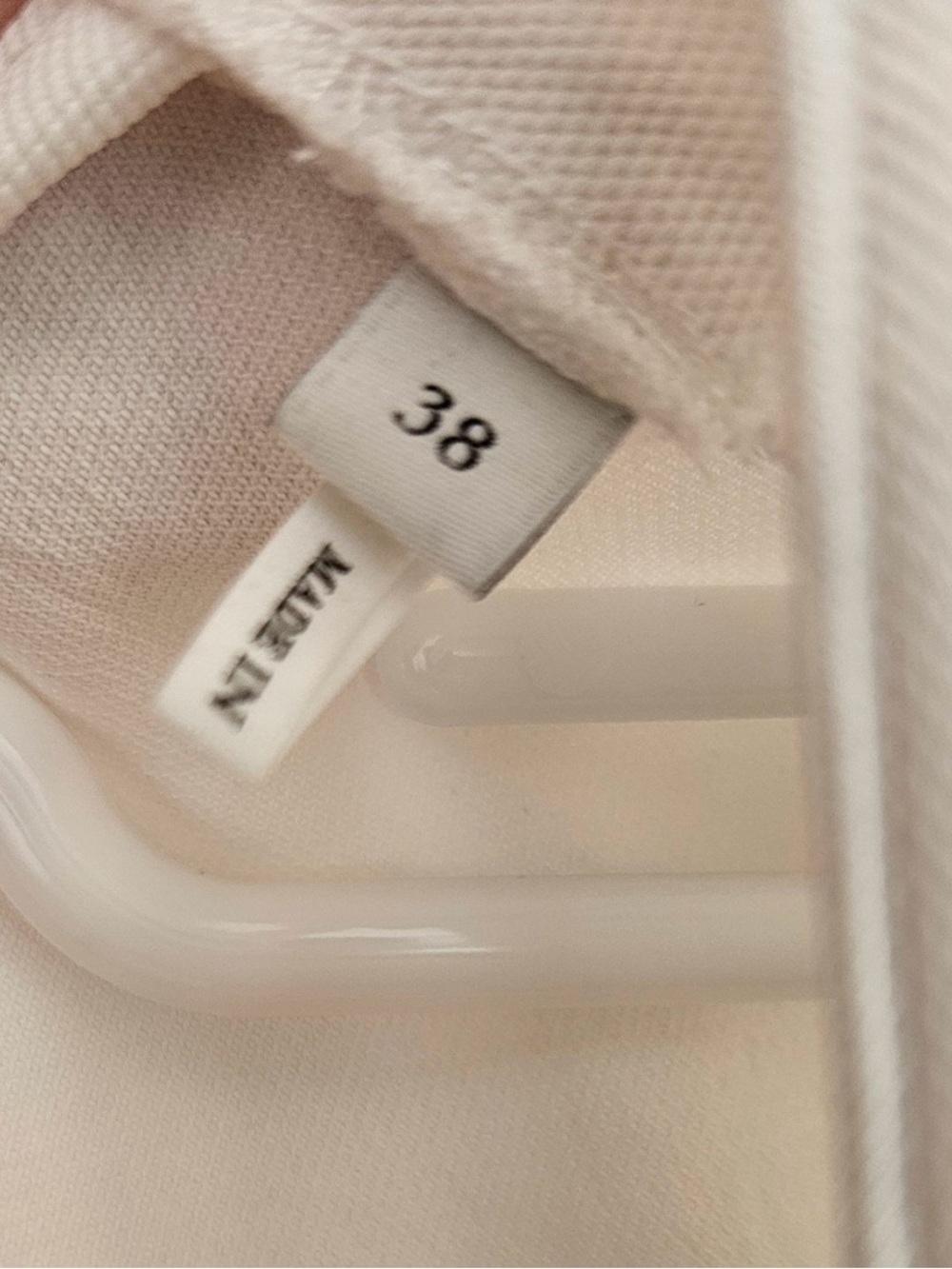 Sandro Lylie White Button Dress - Picture 8 of 9